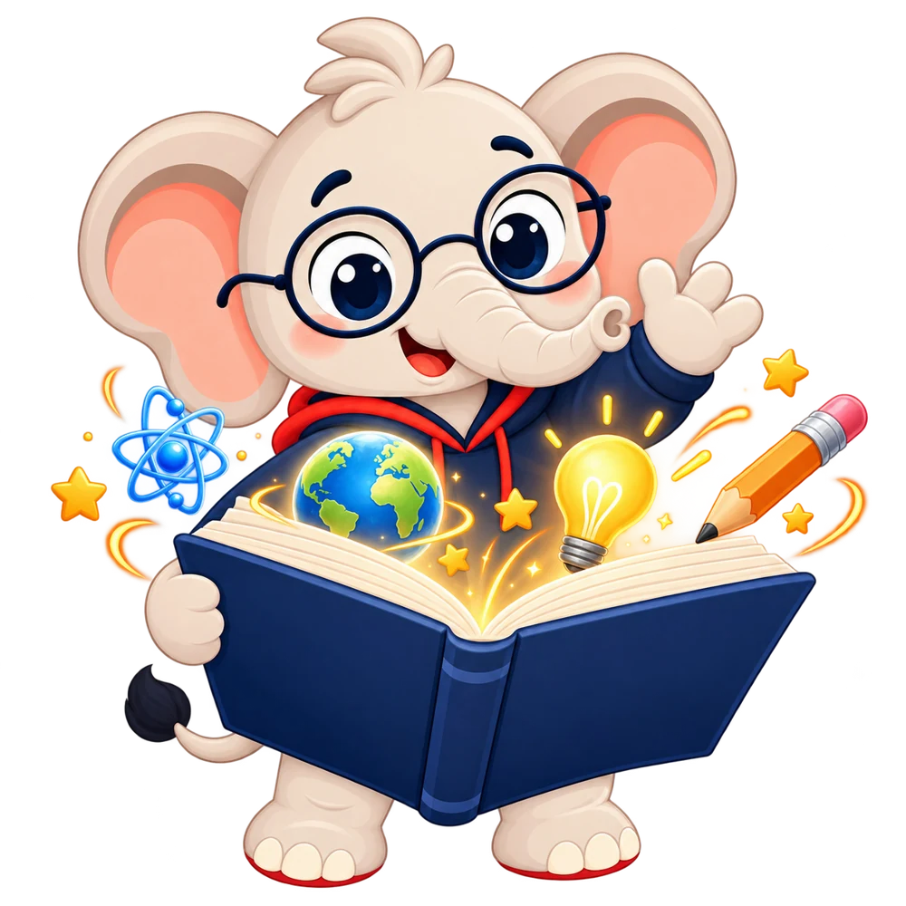 Joy opens a book filled with ideas and discoveries